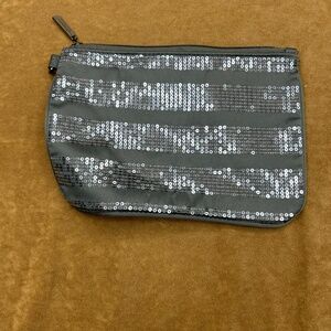 Bath and Body Works Sequined Cosmetic Pouch